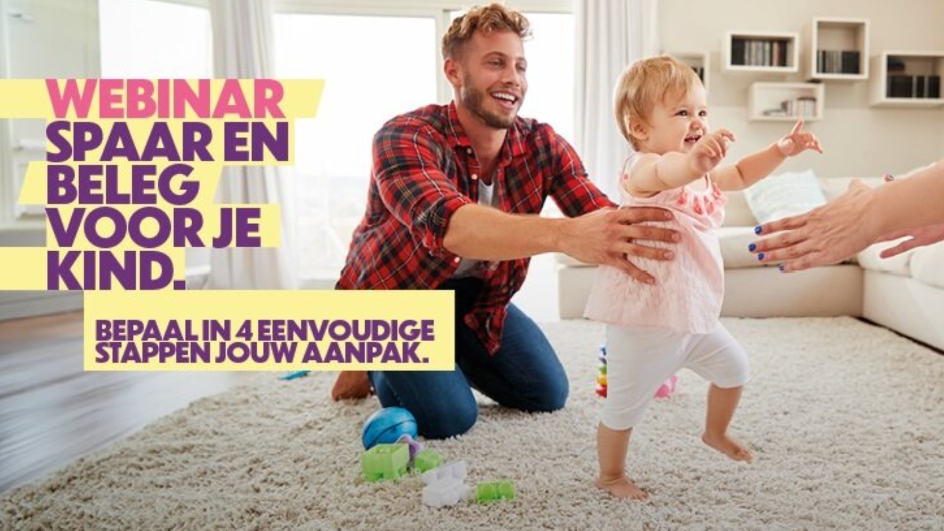 Webinar sparen en beleggen voor je kind