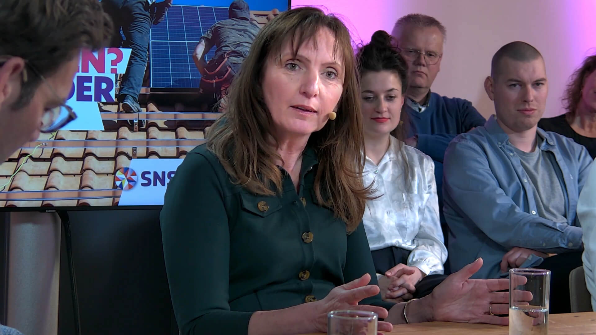 Gast Eva Petra Simon bij SNS Talkshow Verduurzamen