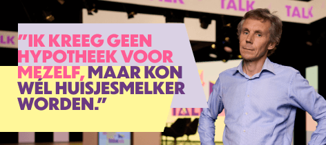 Geen hypotheek, maar kon wel huisjesmelker worden 