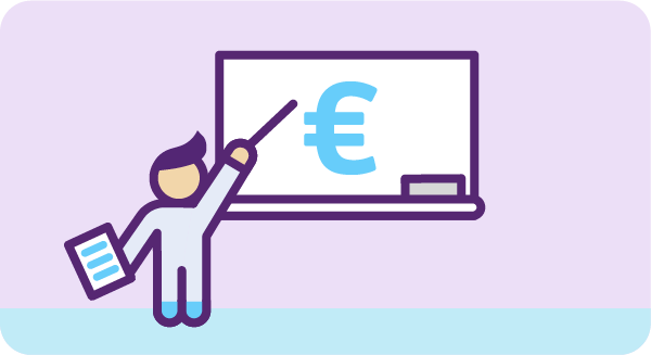 Spreekbeurt of werkstuk over geld?