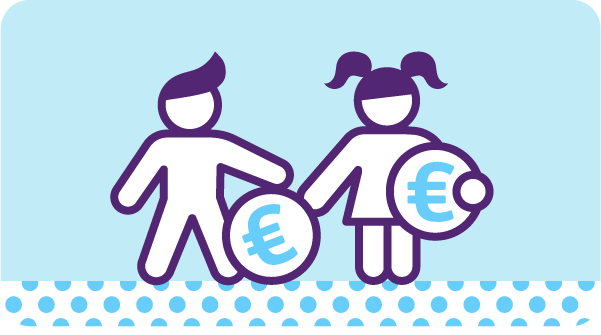 Kinderen leren sparen - Omgaan met geld
