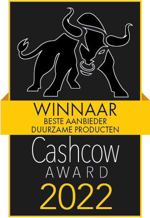 Cashcow award beste aanbieder duurzame producten winnaar 2022