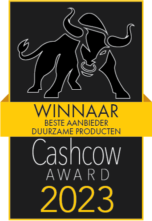 Cashcow award beste aanbieder duurzame producten winnaar 2023