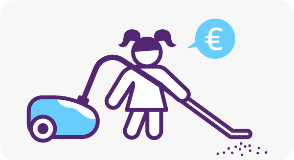 Klusjes voor geld - Tips voor je kind