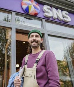 Ondernemer voor SNS Winkel