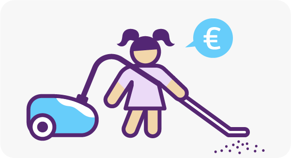 Klusjes voor geld - Tips voor je kind