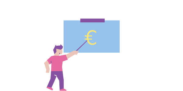 Spreekbeurt of werkstuk over geld?