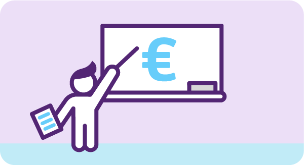 Spreekbeurt of werkstuk over geld?