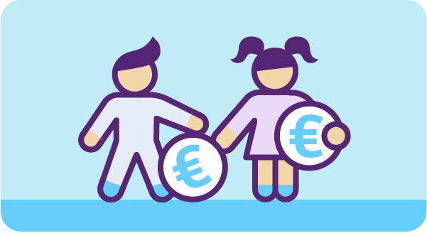 Kinderen leren sparen - Omgaan met geld